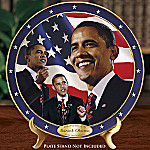 Yes We Can Barack Obama Commemorative Collector Plate